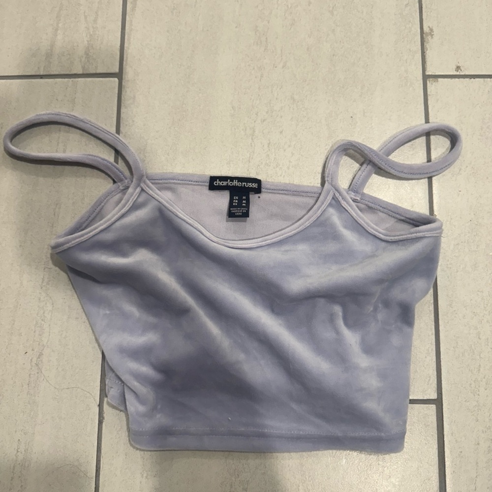 Charlotte Russe Lavender Women's Top